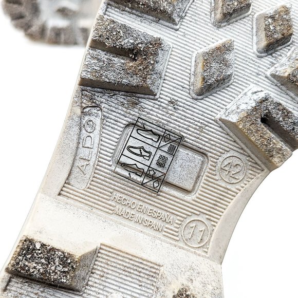 ALDO Storm Women Cream Chelsea Rain Ankle Booties Size 11M - Picture 6 of 9